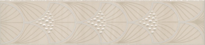 Бордюр AD\A465\6372 Сияние глянцевый 25x5,4x0,8, Kerama Marazzi (Керама Марацци) бежевый купить СПб