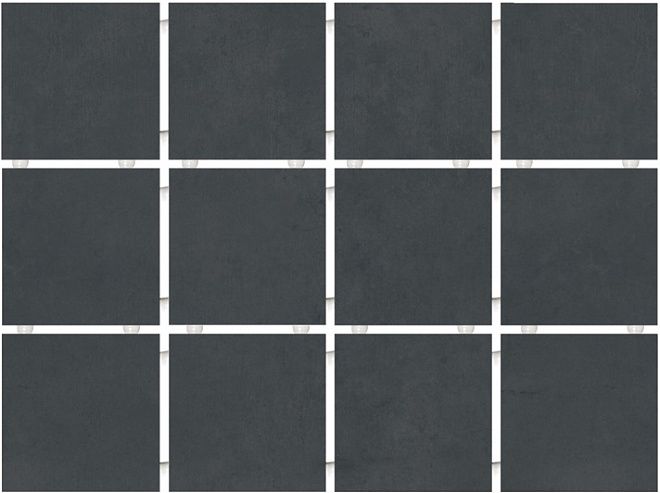 Керамогранит 1291H Амальфи черный матовый из 12 частей 9,8x9,8x0,7, Kerama Marazzi (Керама Марацци) черный купить СПб