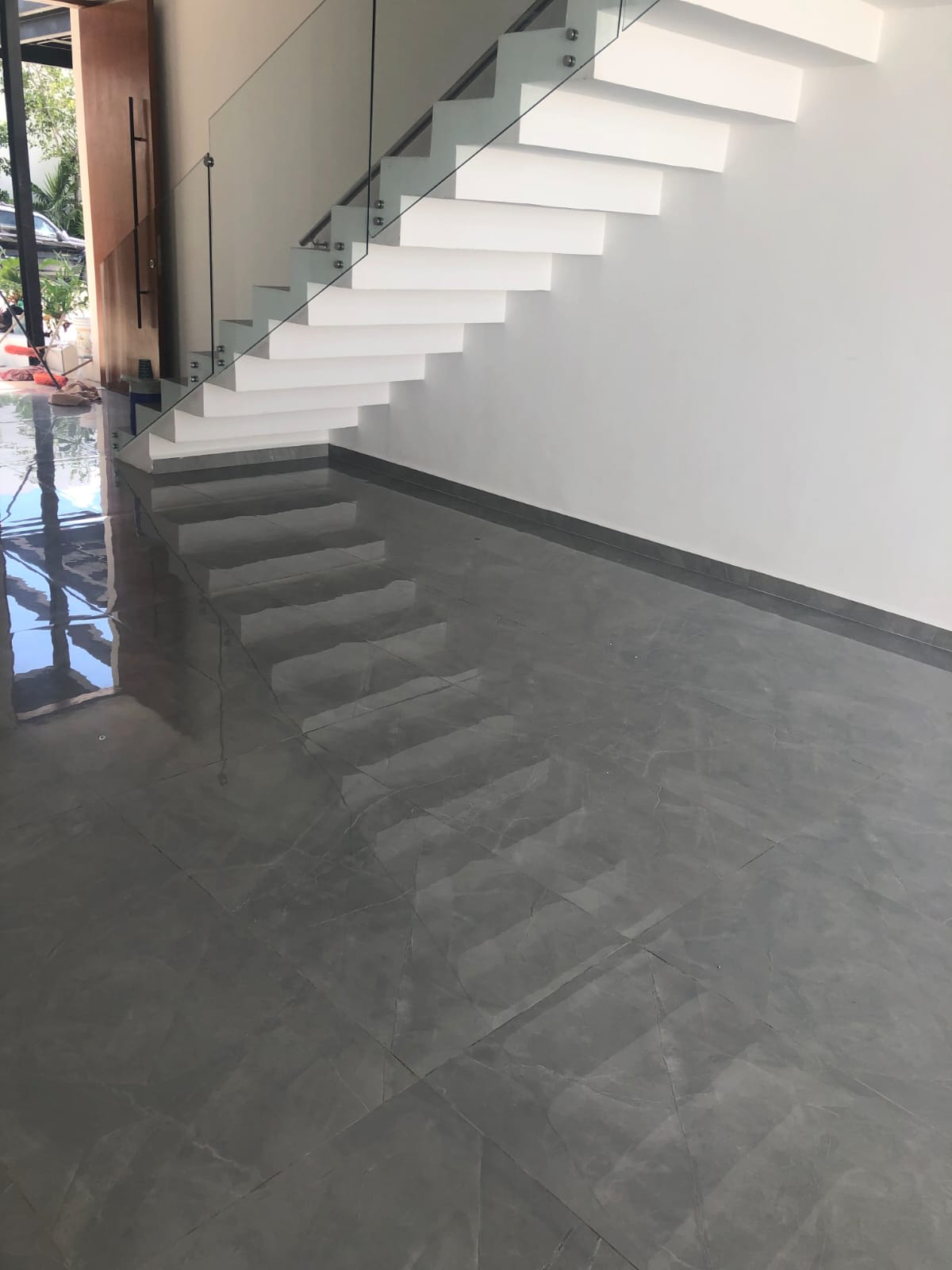 Imagen de acabado de un pulido de piso