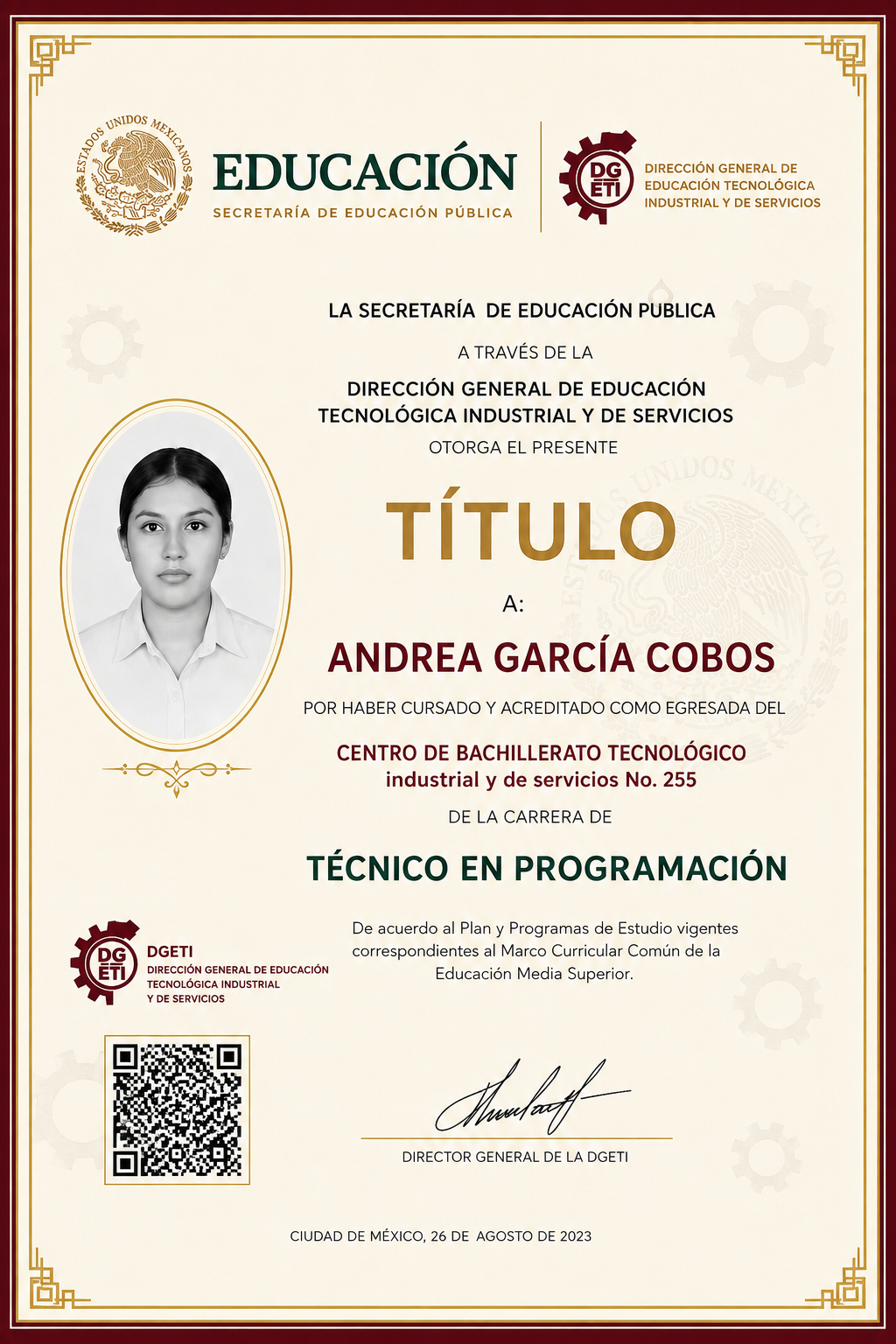 Ejemplo de Título