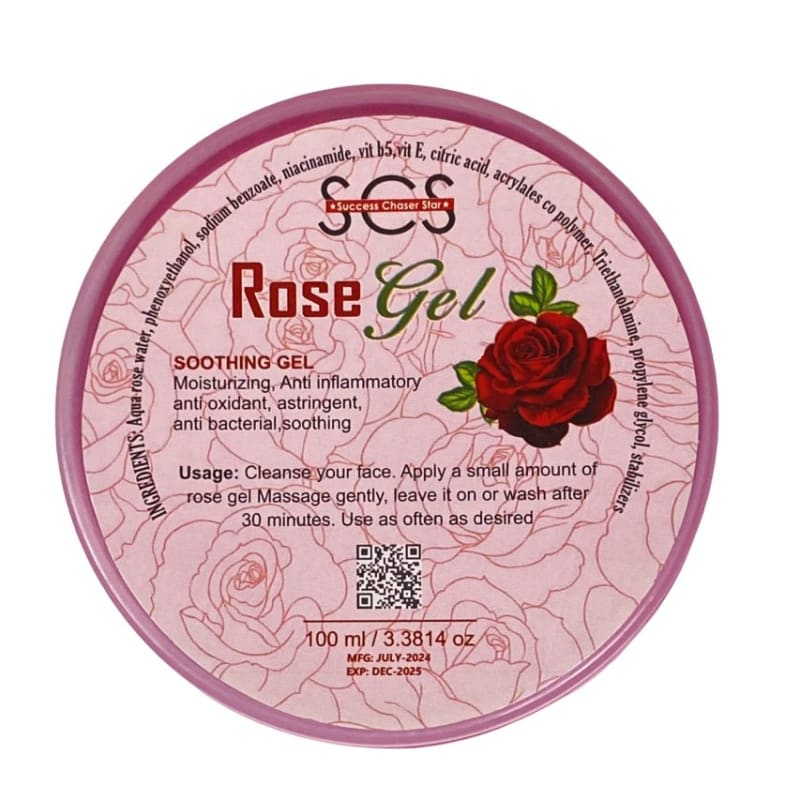 ROSE GEL MASK