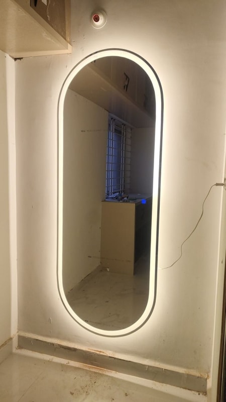 Miroir LED Ovale Moderne