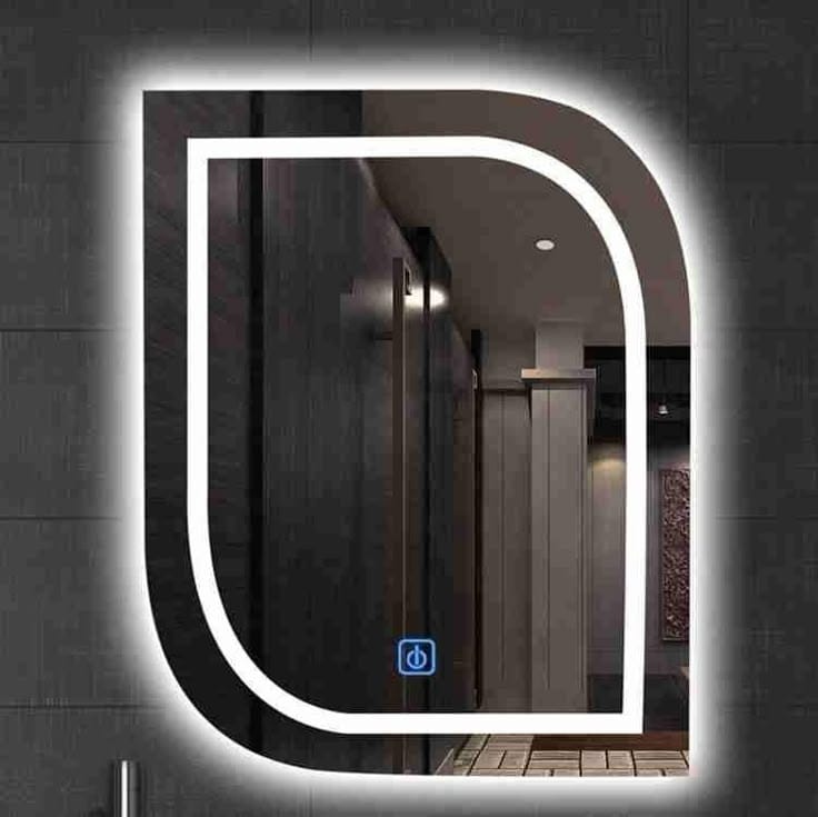 Miroir LED Design Asymétrique