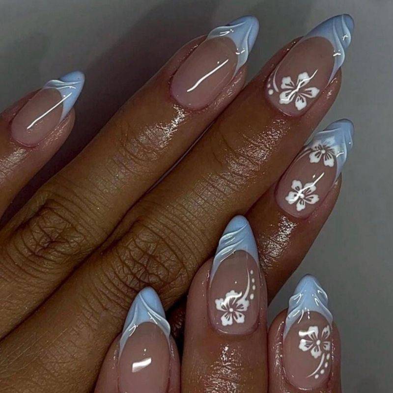 Step by step gel vacation nails application for long-lasting travel manicure