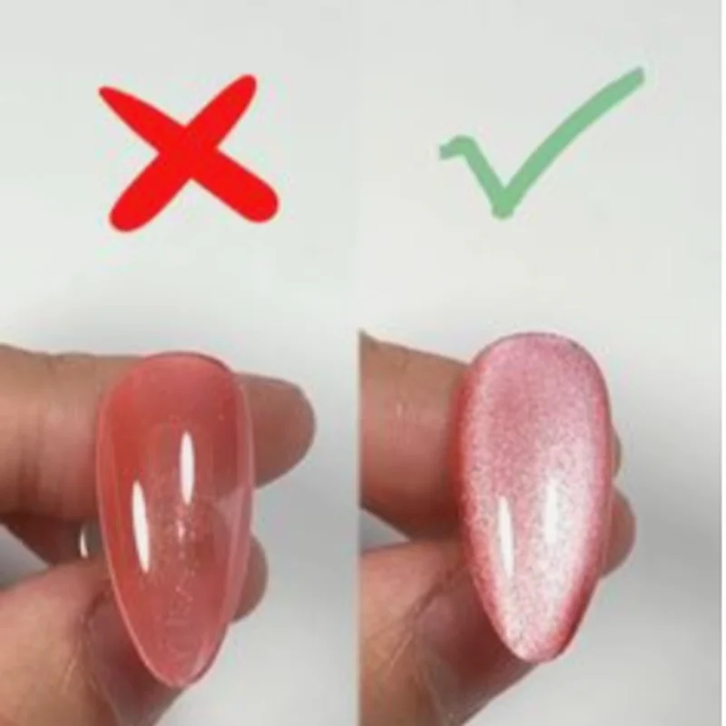 Cat eye troubleshooting showing common problems and solutions for weak magnetic effect