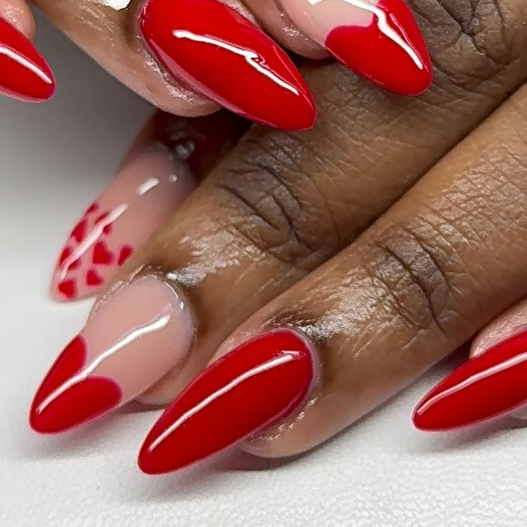Tomato Red Valentine Nails: Warm Red 2026