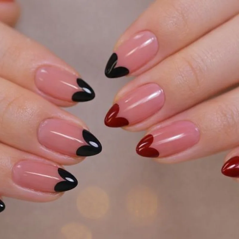 Modern tomato red versus traditional Valentine red showing distinct aesthetic and emotional reads