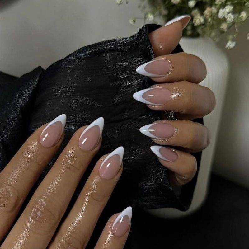 Step by step DIY wedding nail tutorial for at-home bridal manicure