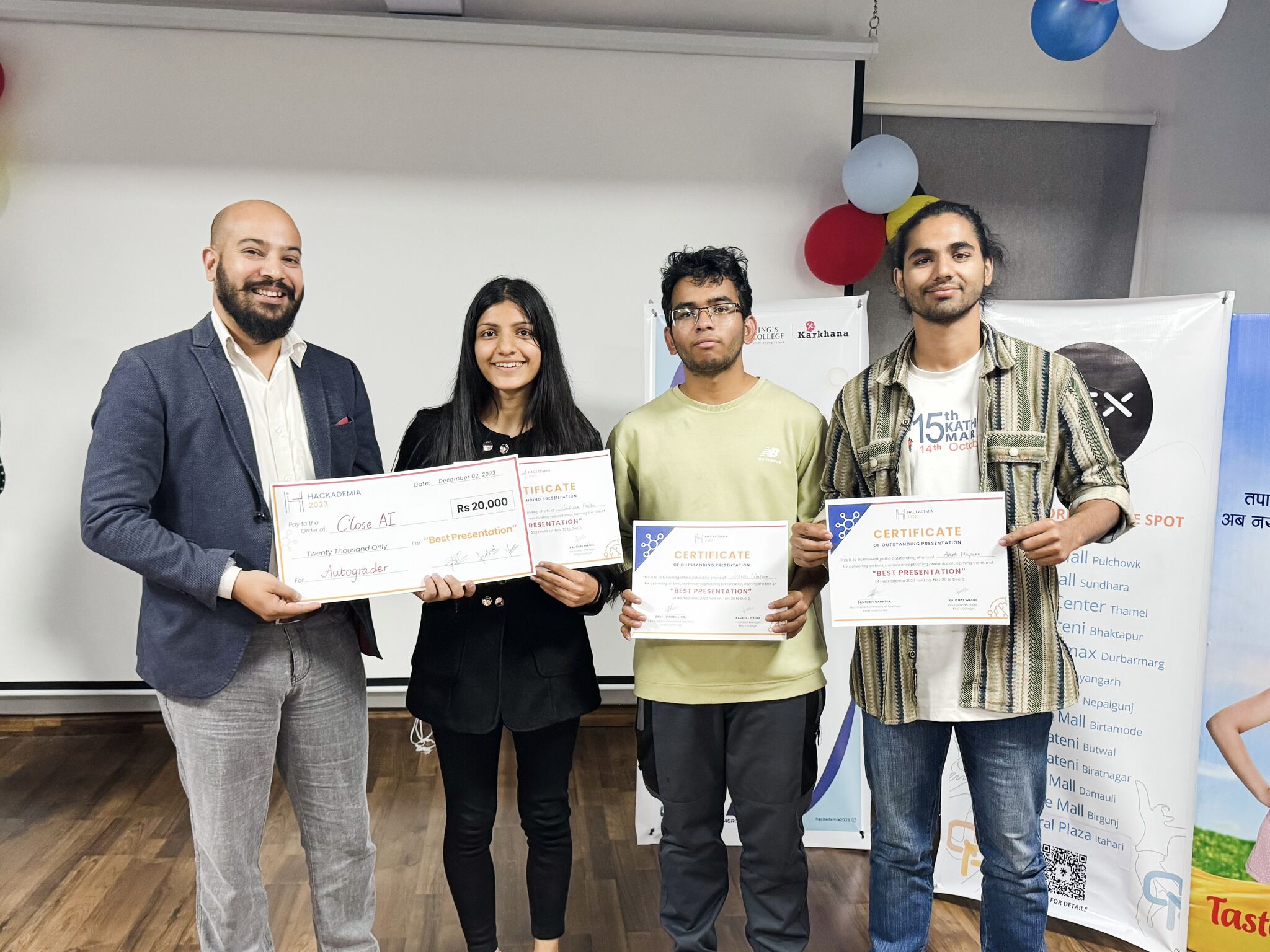 Won Hackademia 1.0 Hackathon image 1