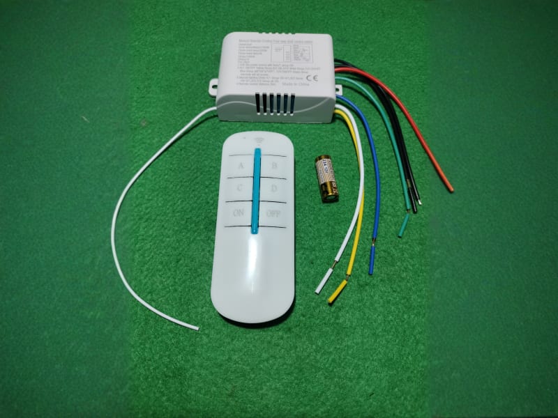 Remote control electric appliance. Light. fan. LED bulb.Elc