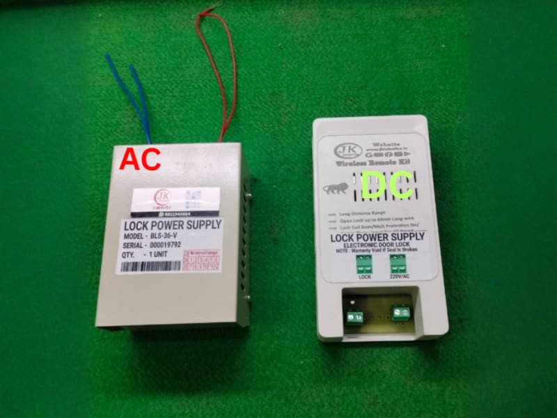 JK Robotics Electric Door Lock power supply