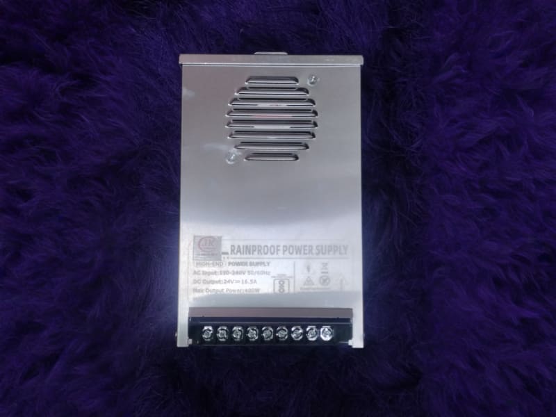 24v/16.5 amp Rainproof power supply 