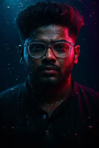 Between Water and Light: A Portrait in Focus