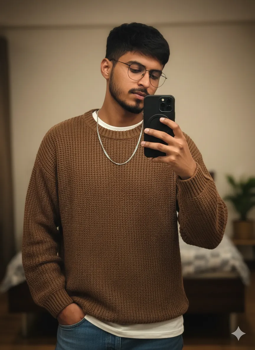 Cinematic Reflections: A Modern Mirror Mood