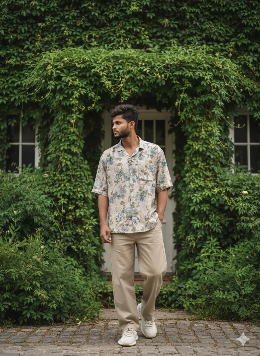 Ultra-Realistic Portrait in Natural Setting — Full-Body Cinematic Shot