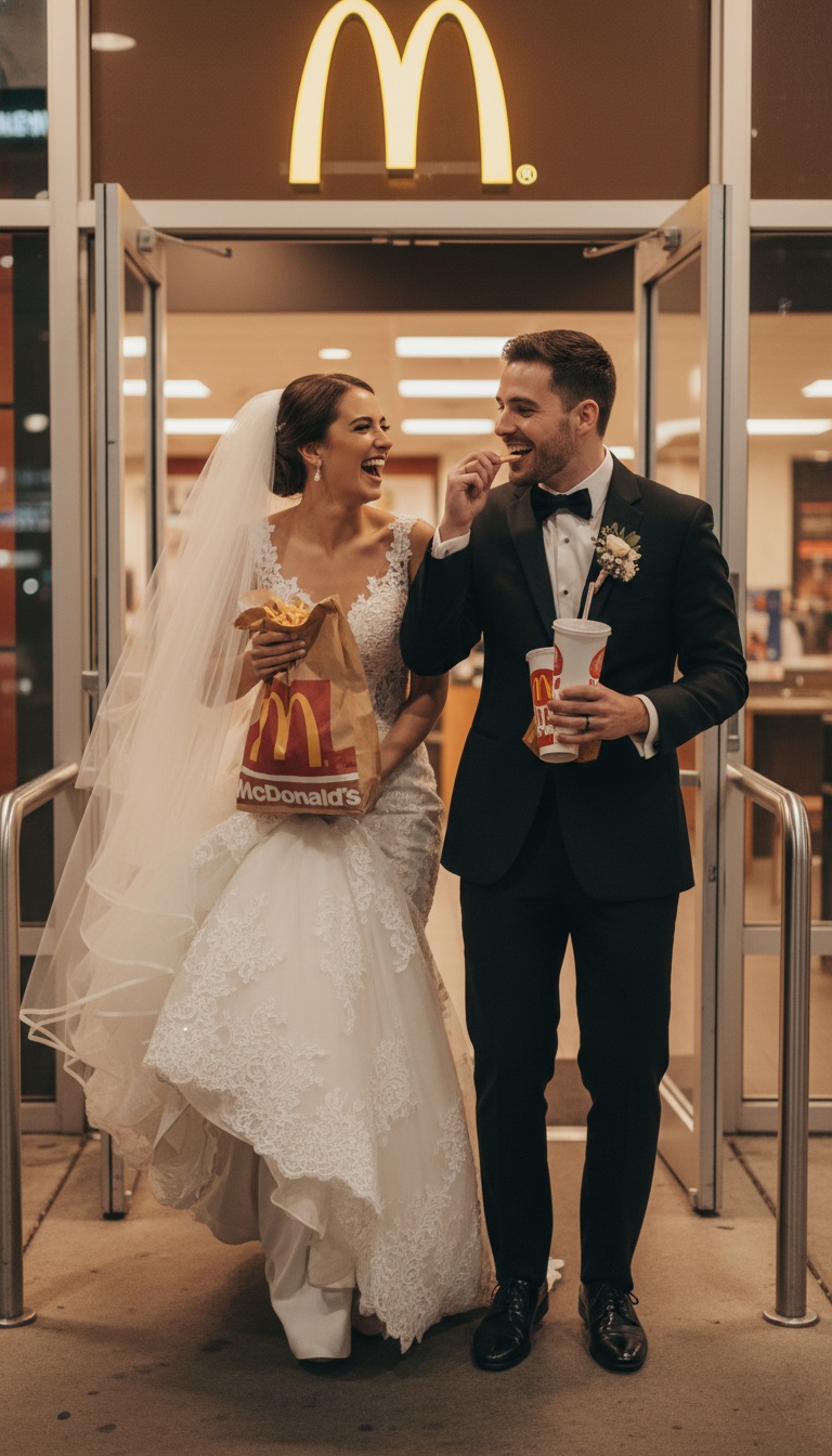 Newlyweds’ Late-Night McDonald’s Stop
