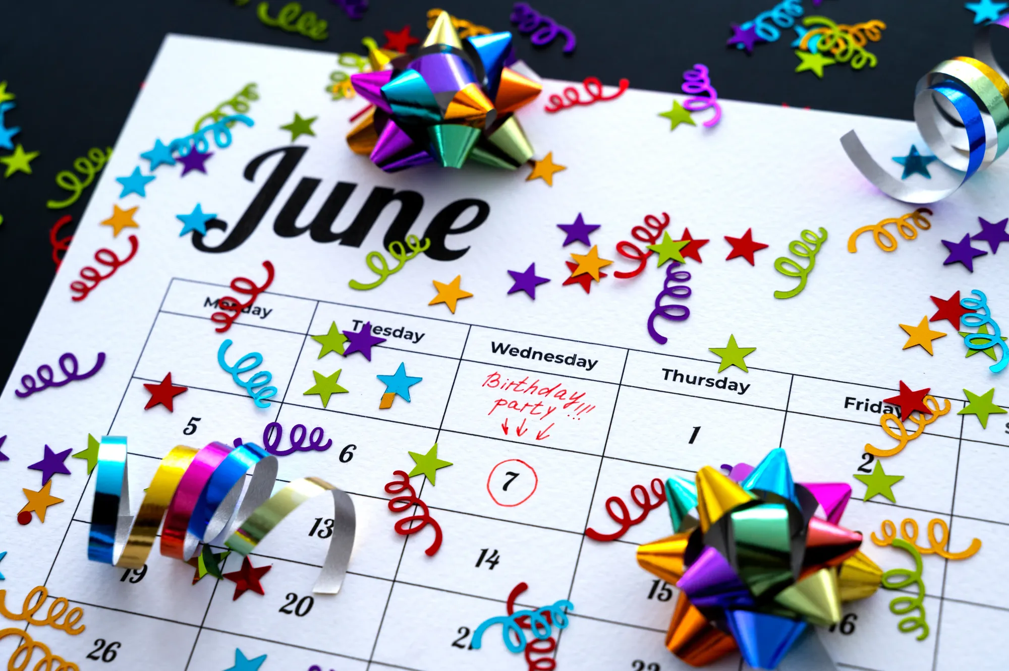 Keep everyone's important dates in one place with a Birthday Calendar for Family