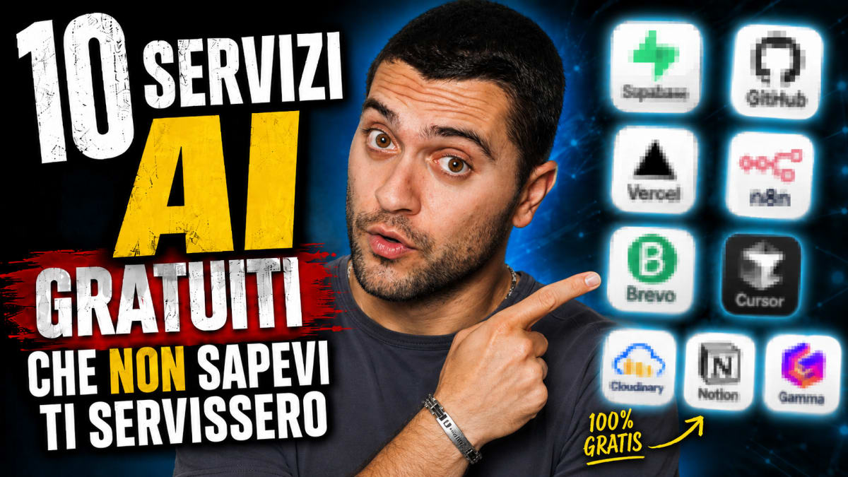10 servizi AI Gratuiti che NON sapevi ti servissero