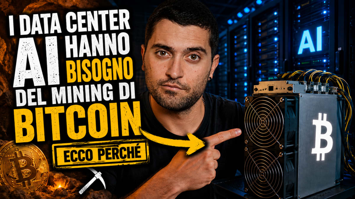 I data center AI hanno BISOGNO del mining di Bitcoin ⛏️