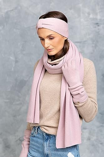 Vue 3 de Bandeau En Cachemire En