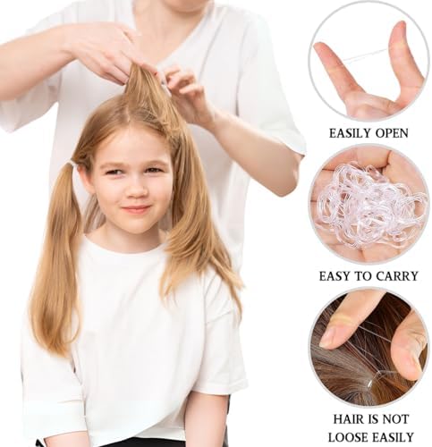 Vue 4 de Keyri Pieces Elastiques Cheveux