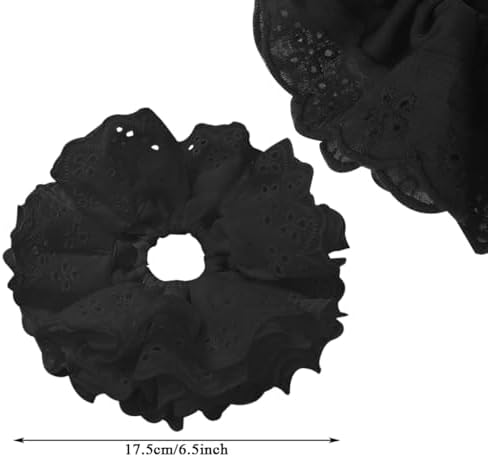 Vue 2 de Grands Elastiques Cheveux