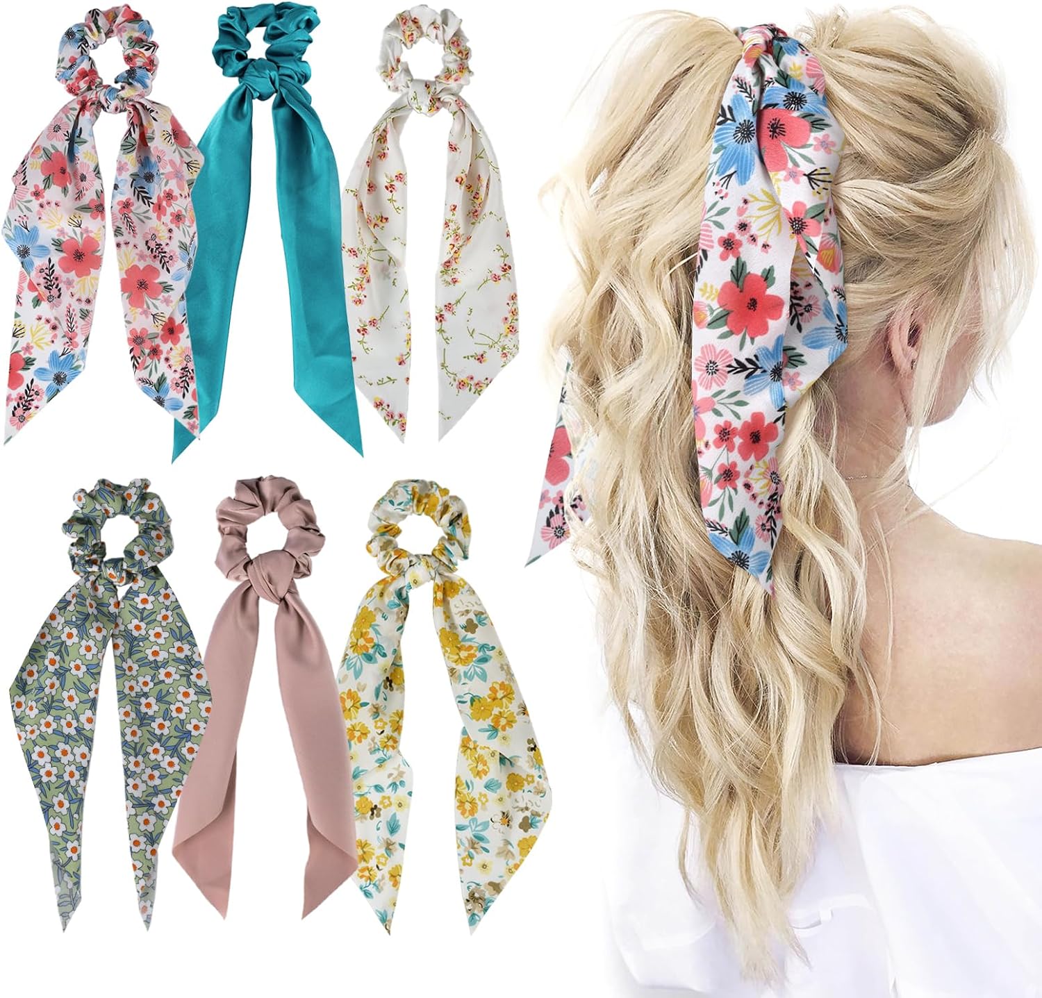 Pieces Elastiques Cheveux