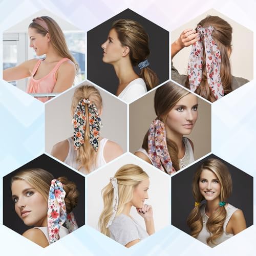 Vue 5 de Pieces Elastiques Cheveux