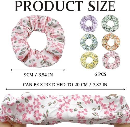 Vue 2 de Fleur Ecrasee Chouchou Cheveux