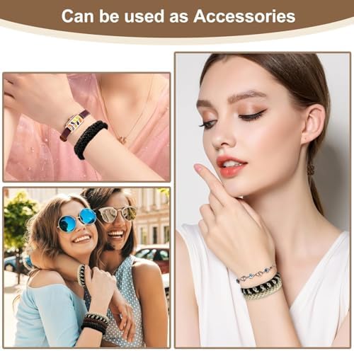 Vue 6 de Lot De Elastique Cheveux