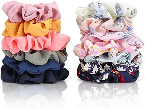 Vue 6 de Mosotech Pieces Scrunchies Multicolore