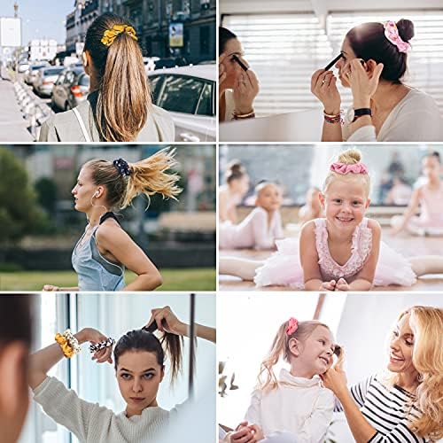 Vue 7 de Mosotech Pieces Scrunchies Multicolore