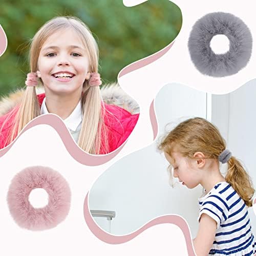 Vue 2 de Chouchous En Fausse Fourrure