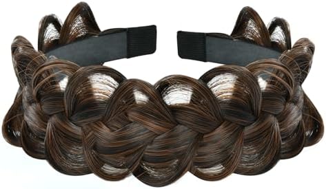 Vue 3 de Bandeau Tresse Serre Tete