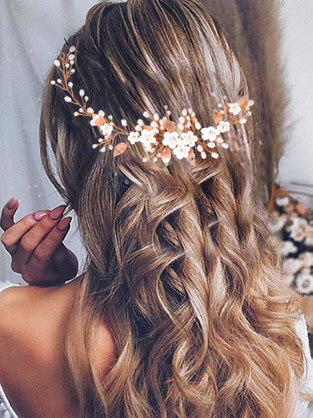 Fleurs De Mariage Cheveux