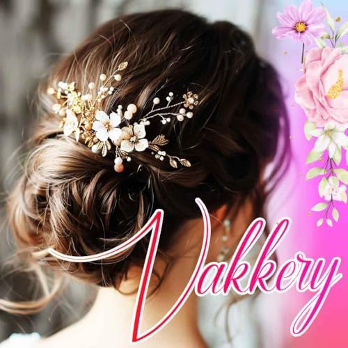 Vue 7 de Fleurs De Mariage Cheveux