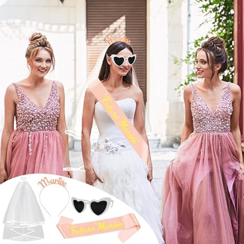 Vue 6 de Pieces Accessoire Evjf Echarpe