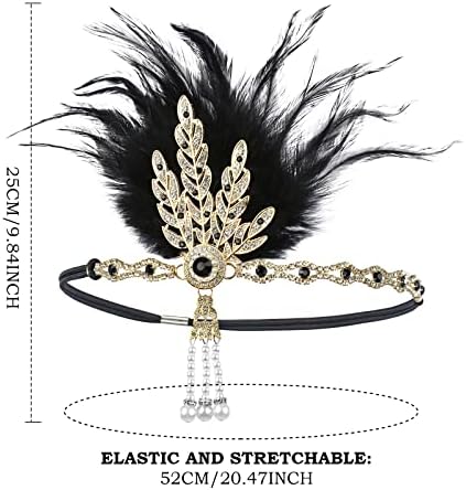 Vue 2 de Bandeau En Plumes Des