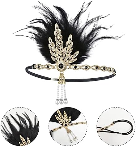 Vue 3 de Bandeau En Plumes Des