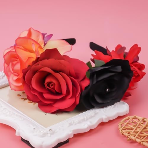 Vue 4 de Lophe Fleur Artificiel Mariee