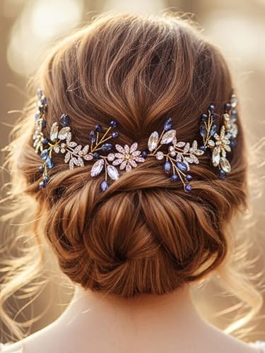 Vue 5 de Iyou Accessoire Cheveux Mariage