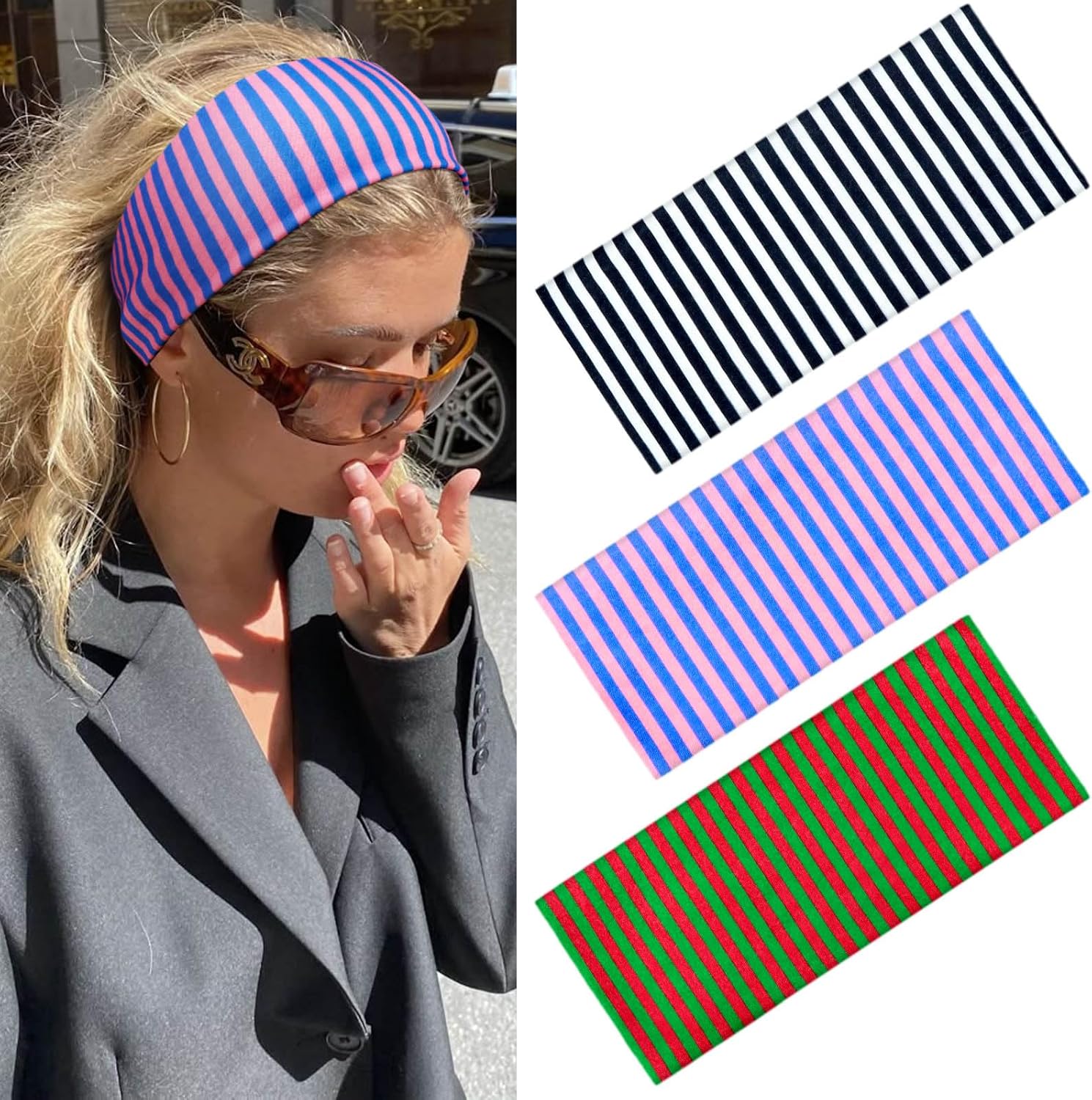 Bandeau Large Cheveux Femme