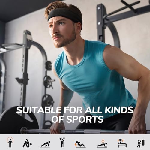 Vue 2 de Bandeau Cheveux Homme Absorbant