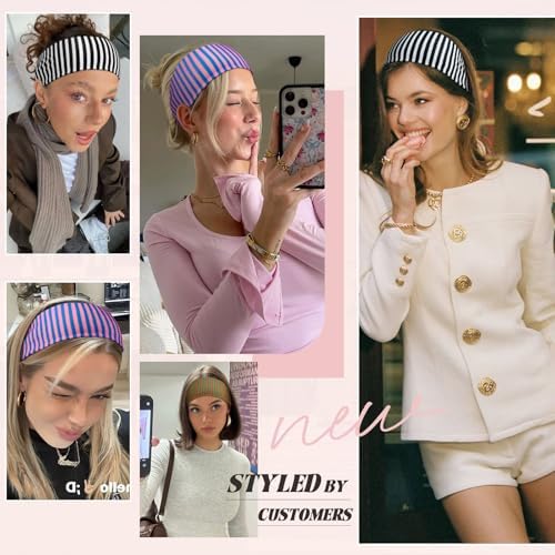 Vue 2 de Bandeau Large Cheveux Femme