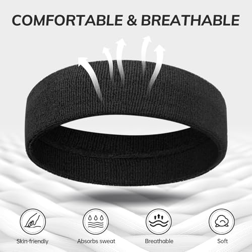 Vue 4 de Bandeau Cheveux Homme Absorbant