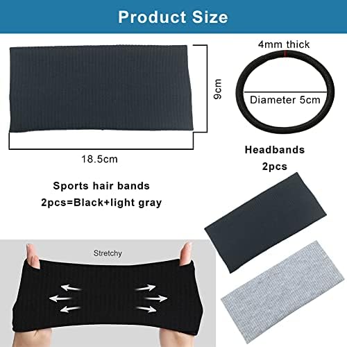 Vue 5 de Bandeau Cheveux Large Pour