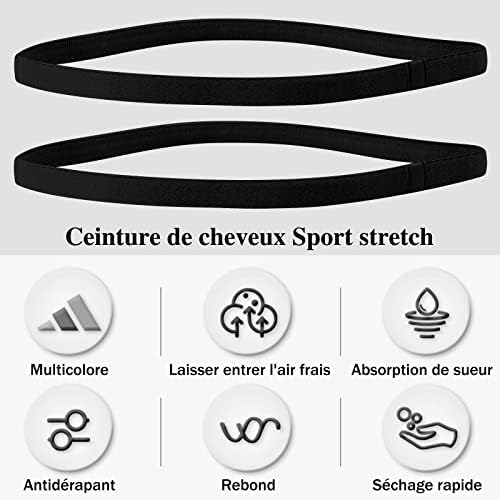 Vue 5 de Pcs Bandeaux Cheveux Homme