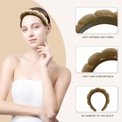 Vue 3 de Bandeau Spa Femme Bracelets