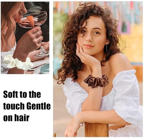 Vue 5 de Pcs Chouchous Cheveux En