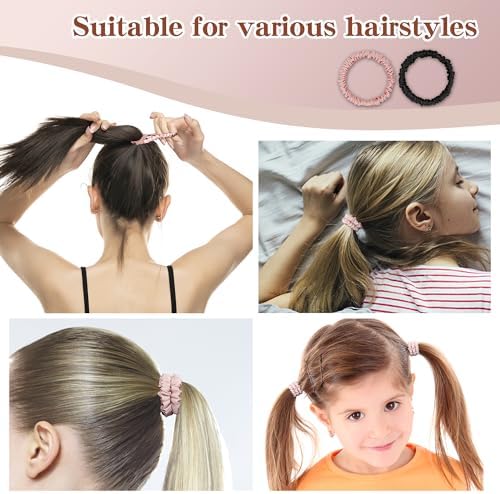 Vue 7 de Mini Chouchous En Soie